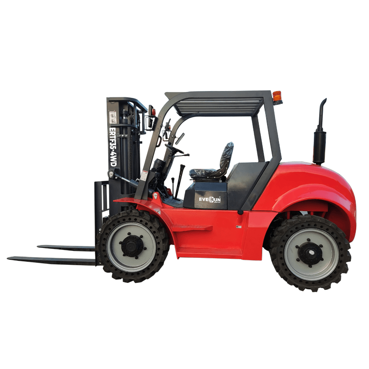 EVERUN ROUGH TERRAIN FORKLIFT Terrain Forklift—ERTF35-4WD