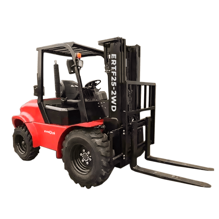 EVERUN ROUGH TERRAIN FORKLIFT Terrain Forklift—ERTF25-2WD